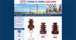 Desktop Screenshot of caolinh.com